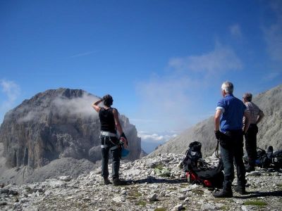 010-Der Kesselkogel vom Laurenzi-Klettersteig